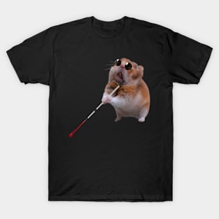 Blind Hamster Meme T-Shirt